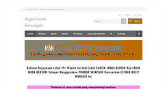 Desktop Screenshot of cantiksemulajadi.com